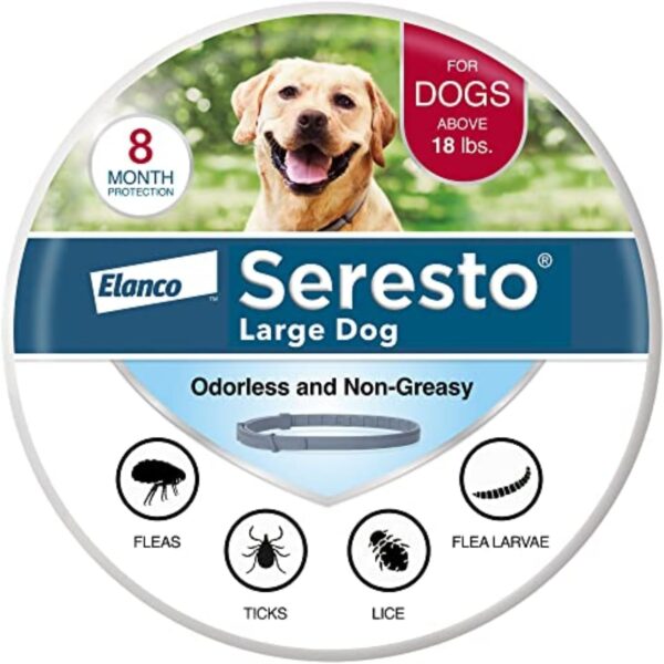 Limited Time Deal 20% Off on Seresto Large Dog Vet-Recommended Flea & Tick Treatment