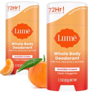 Limited Time Deal 33% Off on Lume Whole Body Deodorant - Invisible Cream Stick