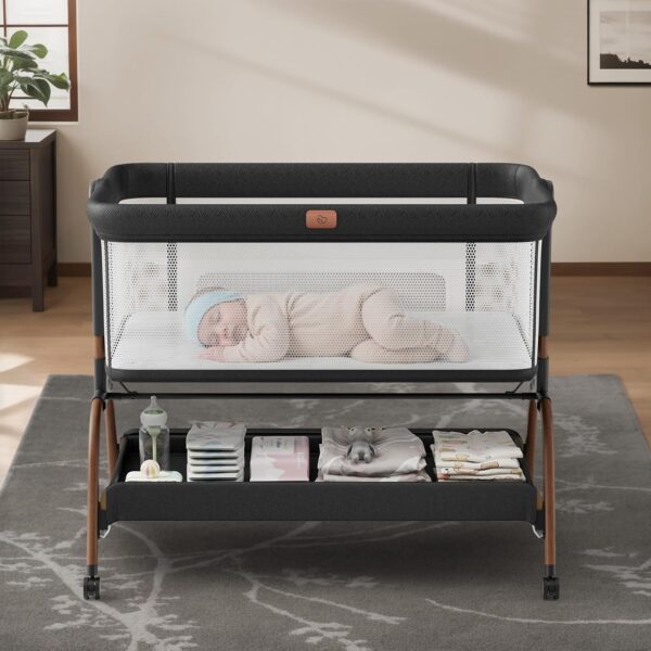 Limited Time Deals 10% Off on Baby Bassinet Bedside Crib