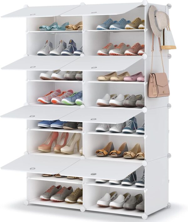 Limited Time Deals 36% Off on HOMIDEC Shoe Rack