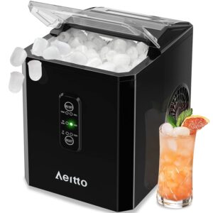 Limited Time Deal 55% Off on Portable Ice Maker with Ice Scoop and Basket for Home Kitchen