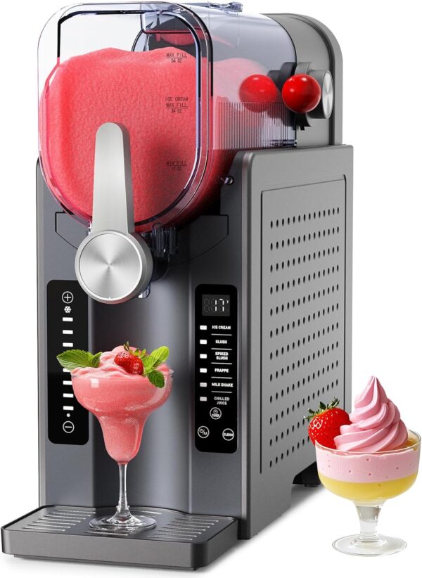 Limited Time Deal 23% Off on Professional Frozen Drink Maker No Ice Needed- Slushy Machine for Home