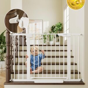 Limited Time Deal 20% Off on Cumbor 29.7-46" Baby Gate for Stairs