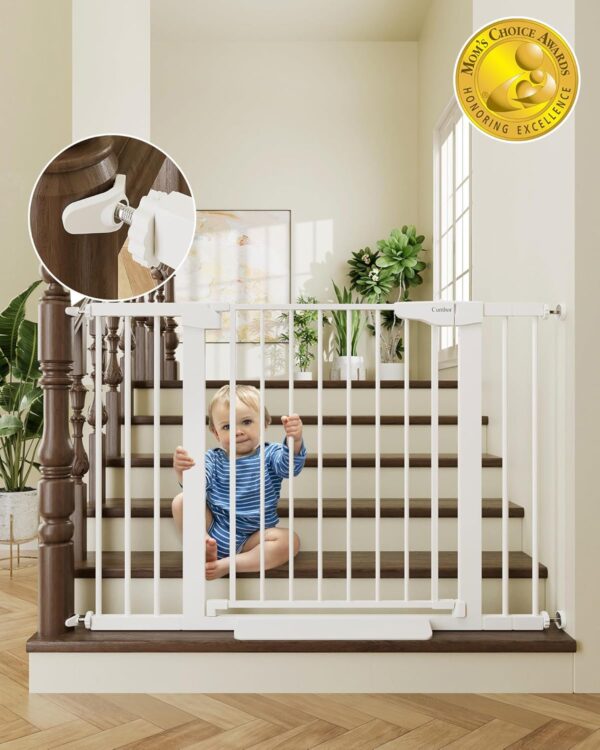 Limited Time Deal 20% Off on Cumbor 29.7-46" Baby Gate for Stairs
