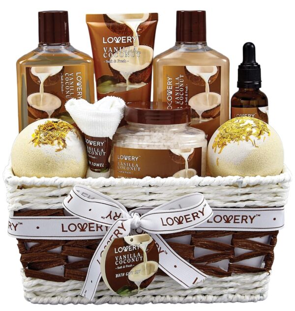 Limited Time Deal 53% Off on Bath and Body Gift Basket For Women and Men