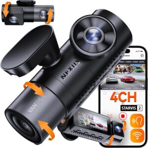Limited Time Deal 25% Off on Vantrue N5 4 Channel WiFi 360° All Sides Dash Cam
