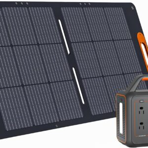 Limited Time Deals 31% Off on ALLWEI 300W Solar Generator with 100W Solar Panel