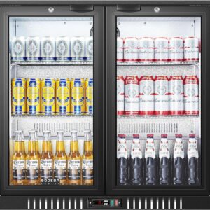 Limited Time Deal 33% Off on BODEGACOOLER Back Bar Cooler With 2 Glass Doors