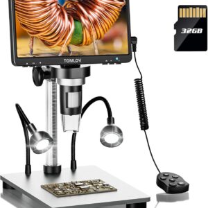Limited Time Deals 22% Off on TOMLOV DM9 7" Digital Microscope