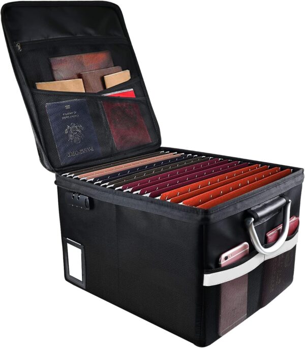 Limited Time Deals 23% Off on Fireproof Document File Organizer Box