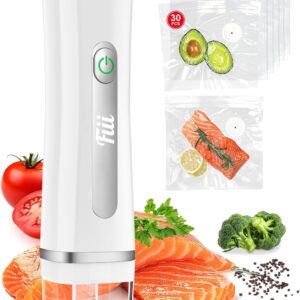 Limited Time Deals 40% Off on Fiii Vacuum Sealer with 30 Reusable Bags for Food