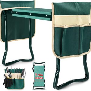 Limited Time Deals 43% Off KVR Upgraded Garden Kneeler and Seat with Thicken & Widen Soft Kneeling Pad