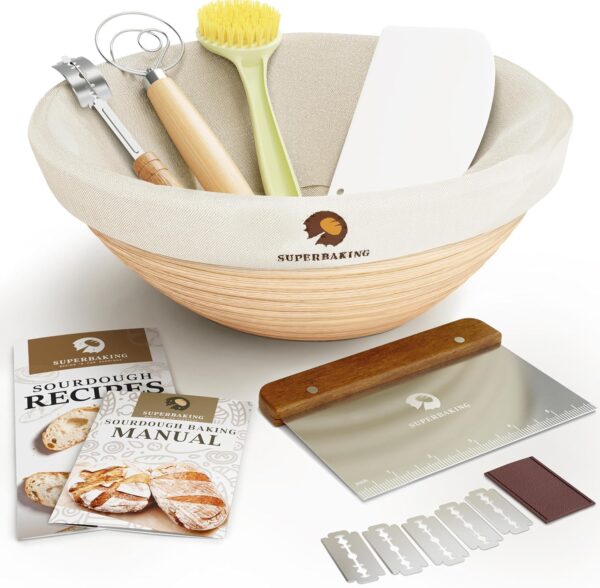 Limited Time Deals 38% Off Superbaking Banneton Bread Proofing Basket